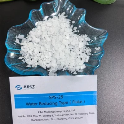 SPS-28 PCE Flake China Direct Factory Betonmengsel RMC Industrie Polycarboxylaat Superplastificeerder